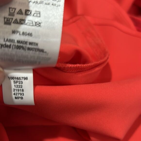 INC Coral One-shoulder ruched blouse NWT size XL - Picture 10 of 11